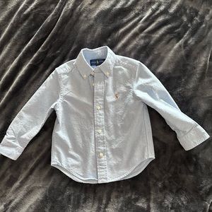 Light Blue Boy’s Ralph Lauren Polo Button Down Shirt
